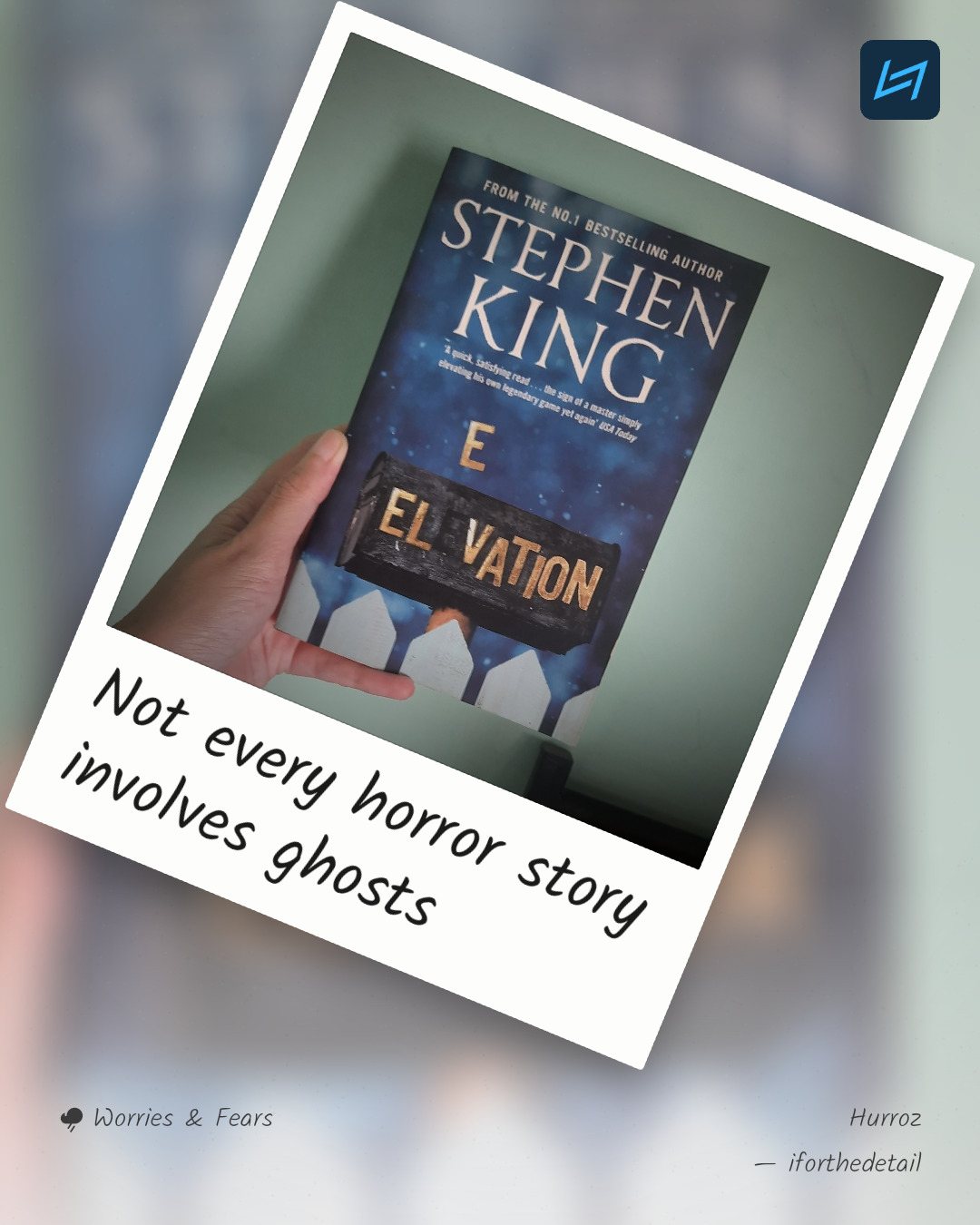 Not every horror story involves ghosts