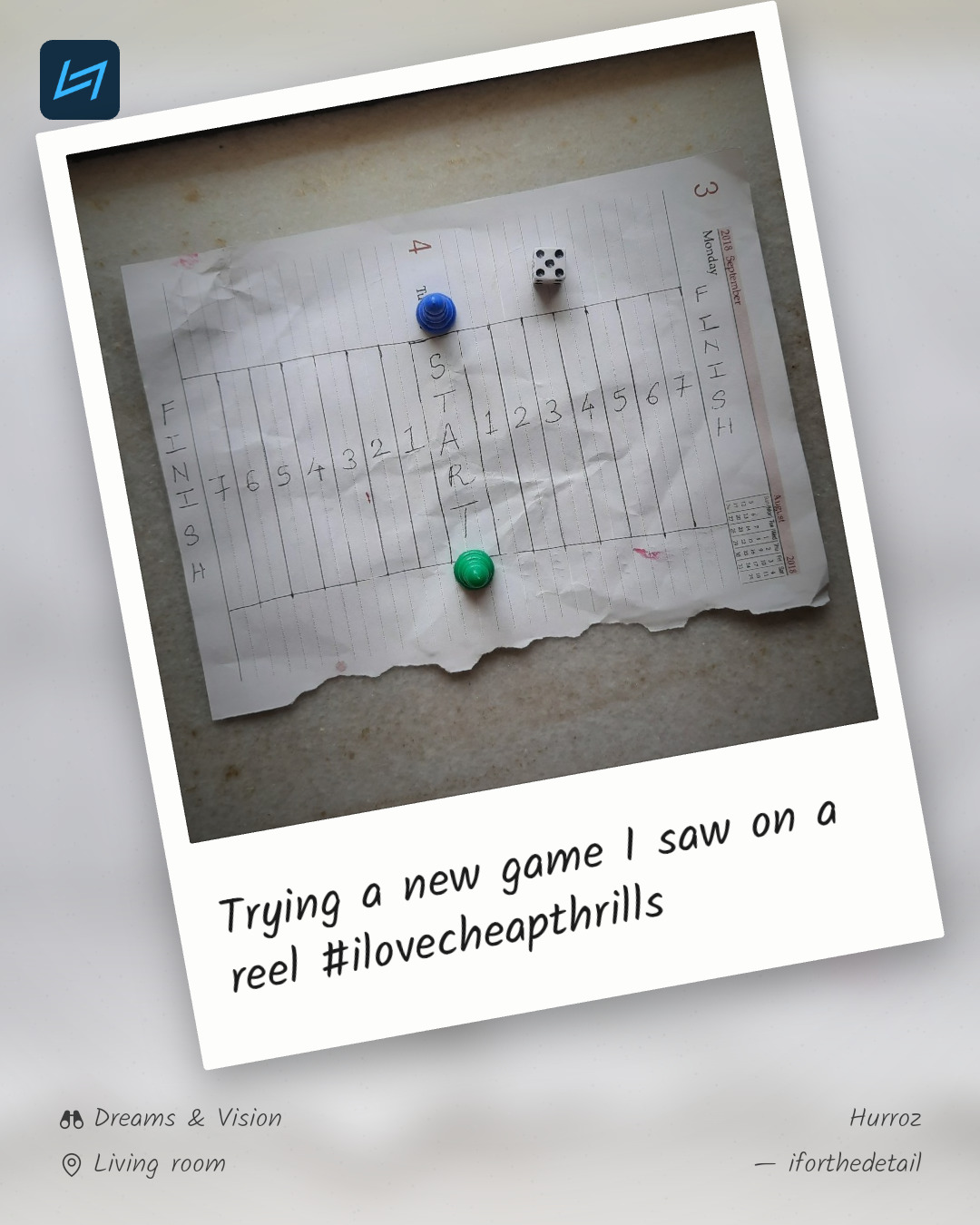 Trying a new game I saw on a reel #ilovecheapthrills