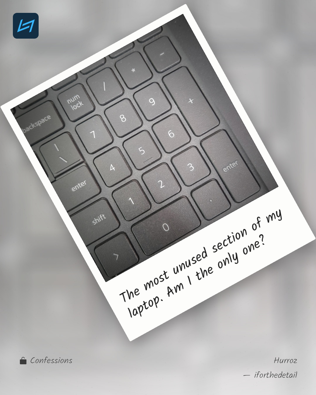 The most unused section of my laptop. Am I the only one?