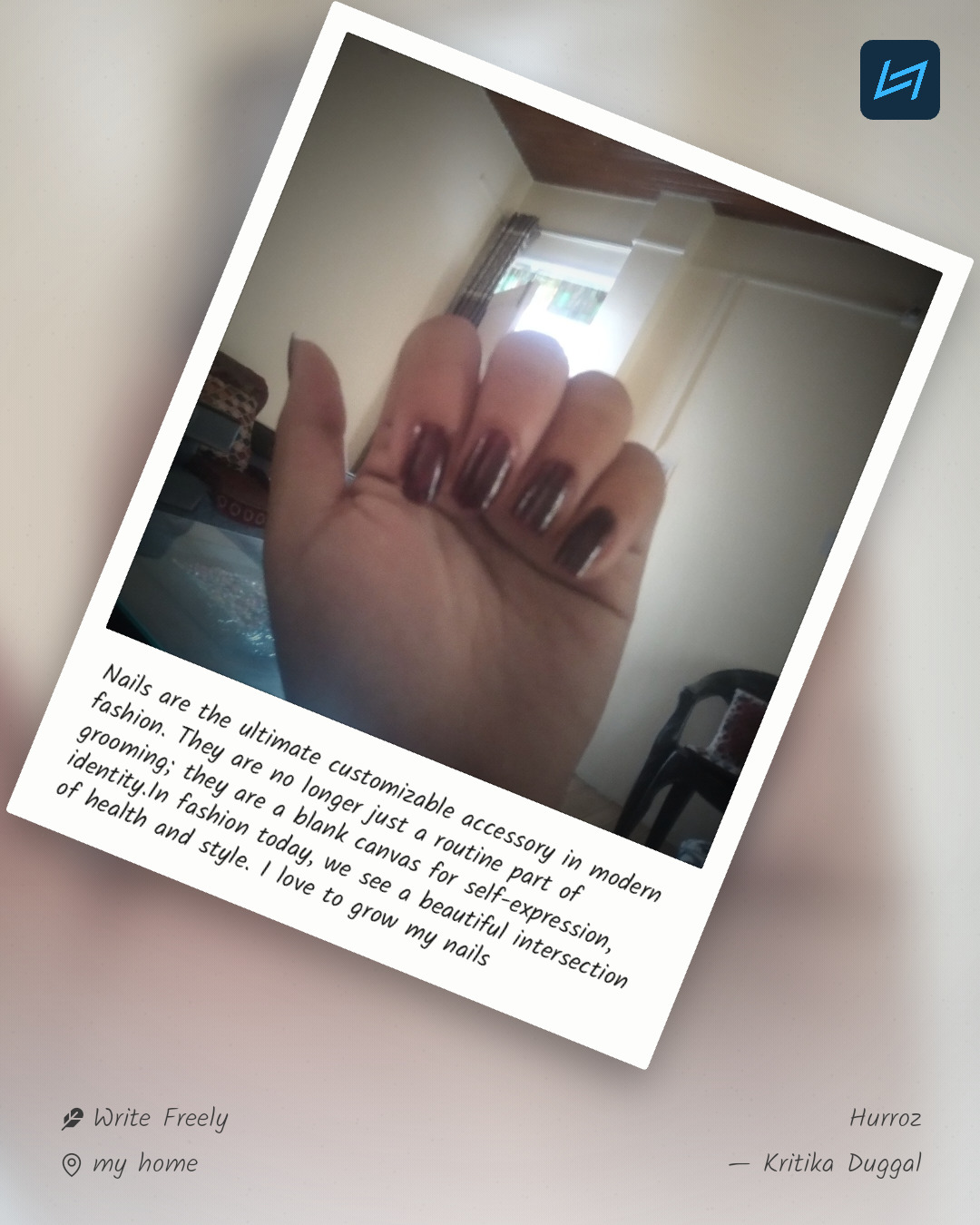 Nails are the ultimate customizable accessory in modern fashion. They are no longer just a routine part of grooming; they are a blank canvas for self-expression, identity.In fashion today, we see a beautiful intersection of health and style. I love to grow my nails