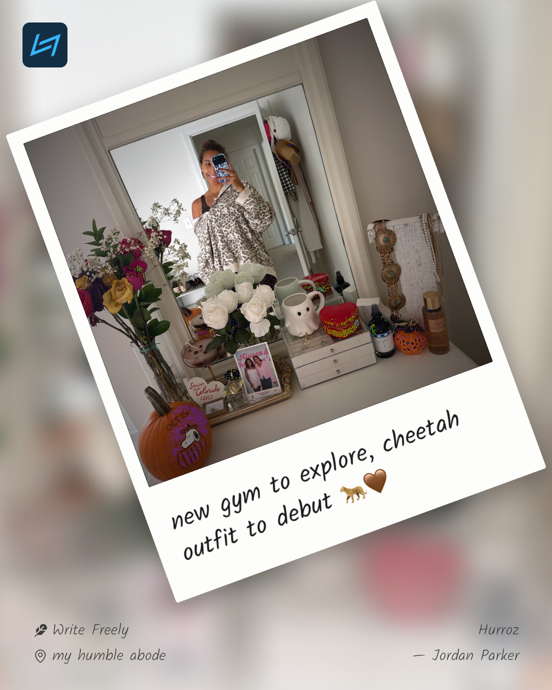 new gym to explore, cheetah outfit to debut 🐆🤎