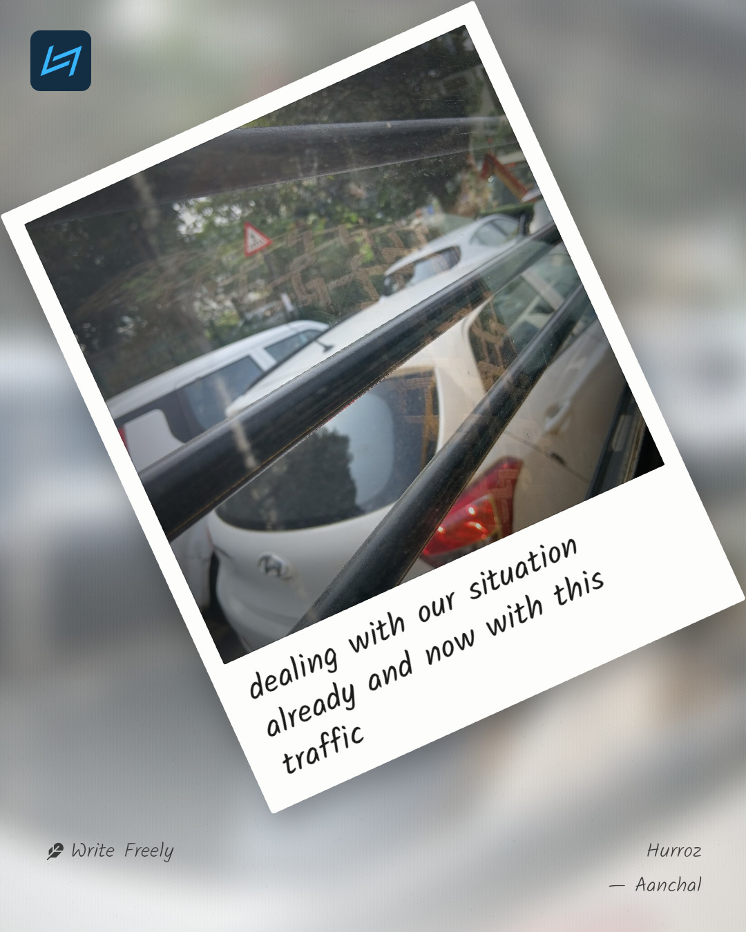 dealing with our situation already and now with this traffic