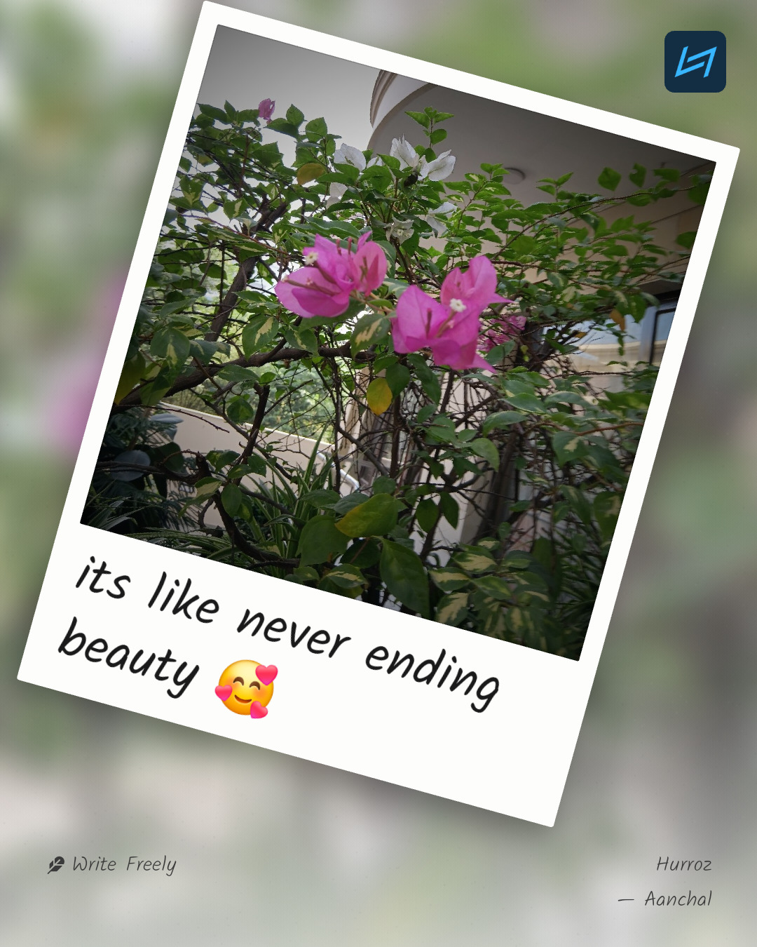 its like never ending beauty 🥰