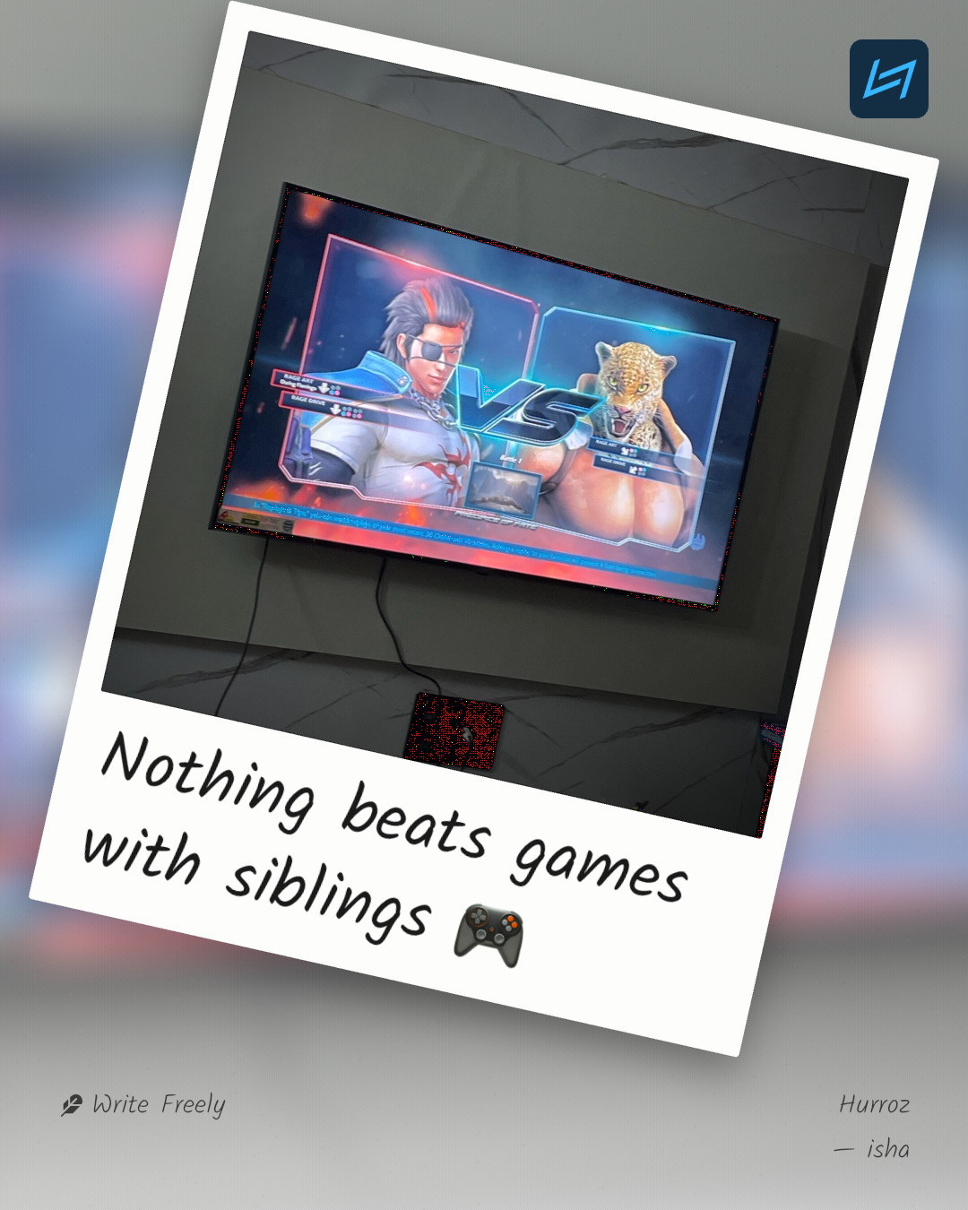 Nothing beats games with siblings 🎮