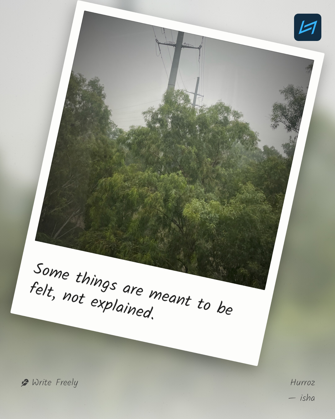 Some things are meant to be felt, not explained.