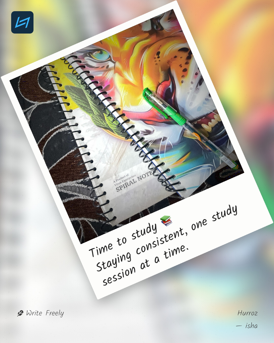 Time to study 📚 Staying consistent, one study session at a time.