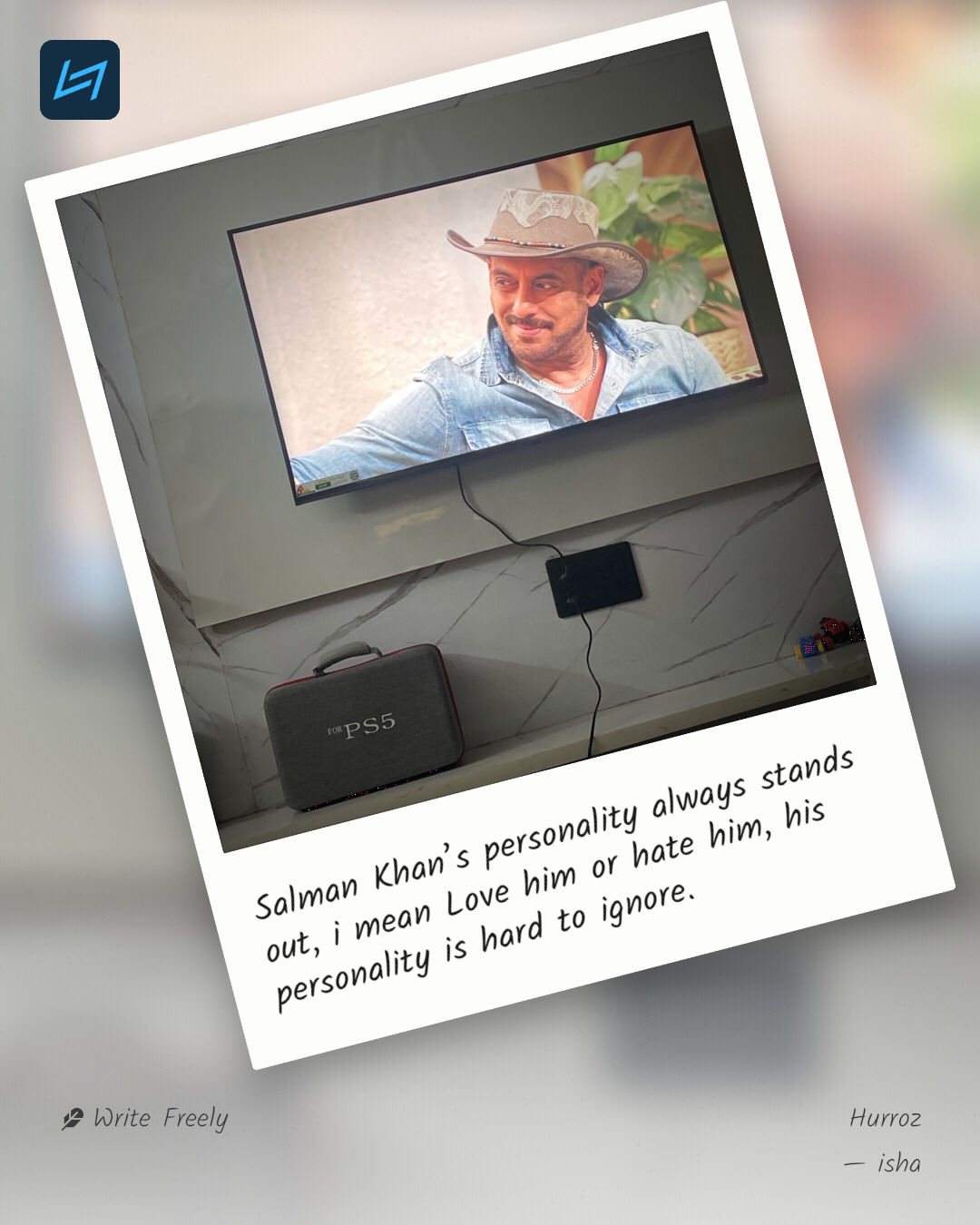 Salman Khan’s personality always stands out, i mean Love him or hate him, his personality is hard to ignore.
