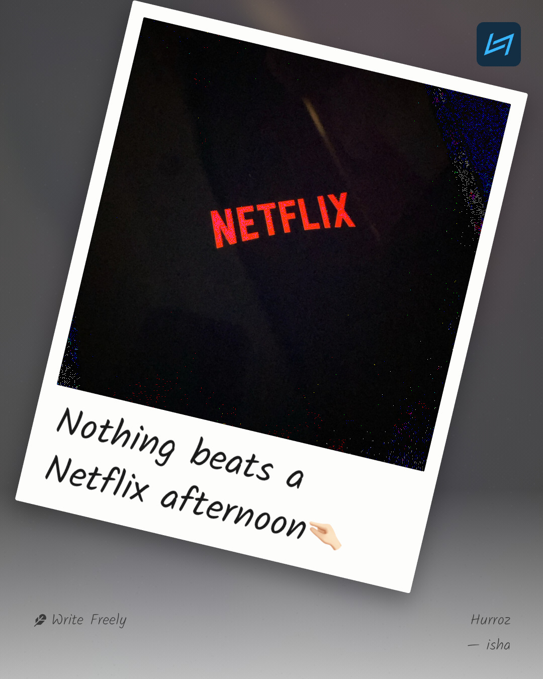 Nothing beats a Netflix afternoon🤏🏻