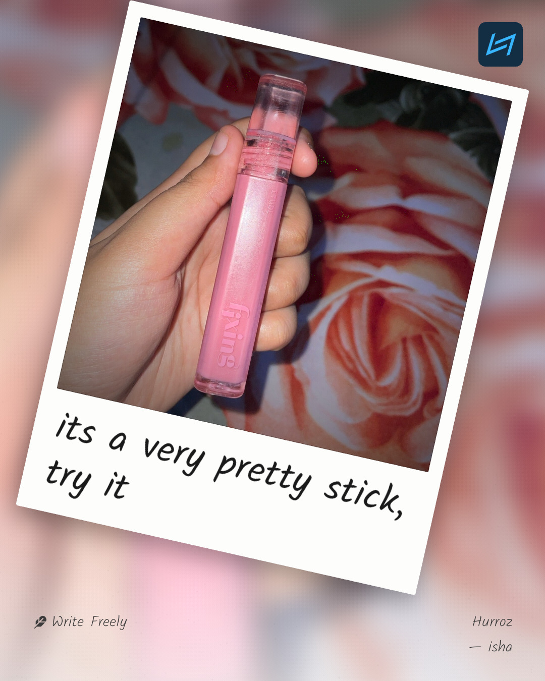 its a very pretty stick, try it