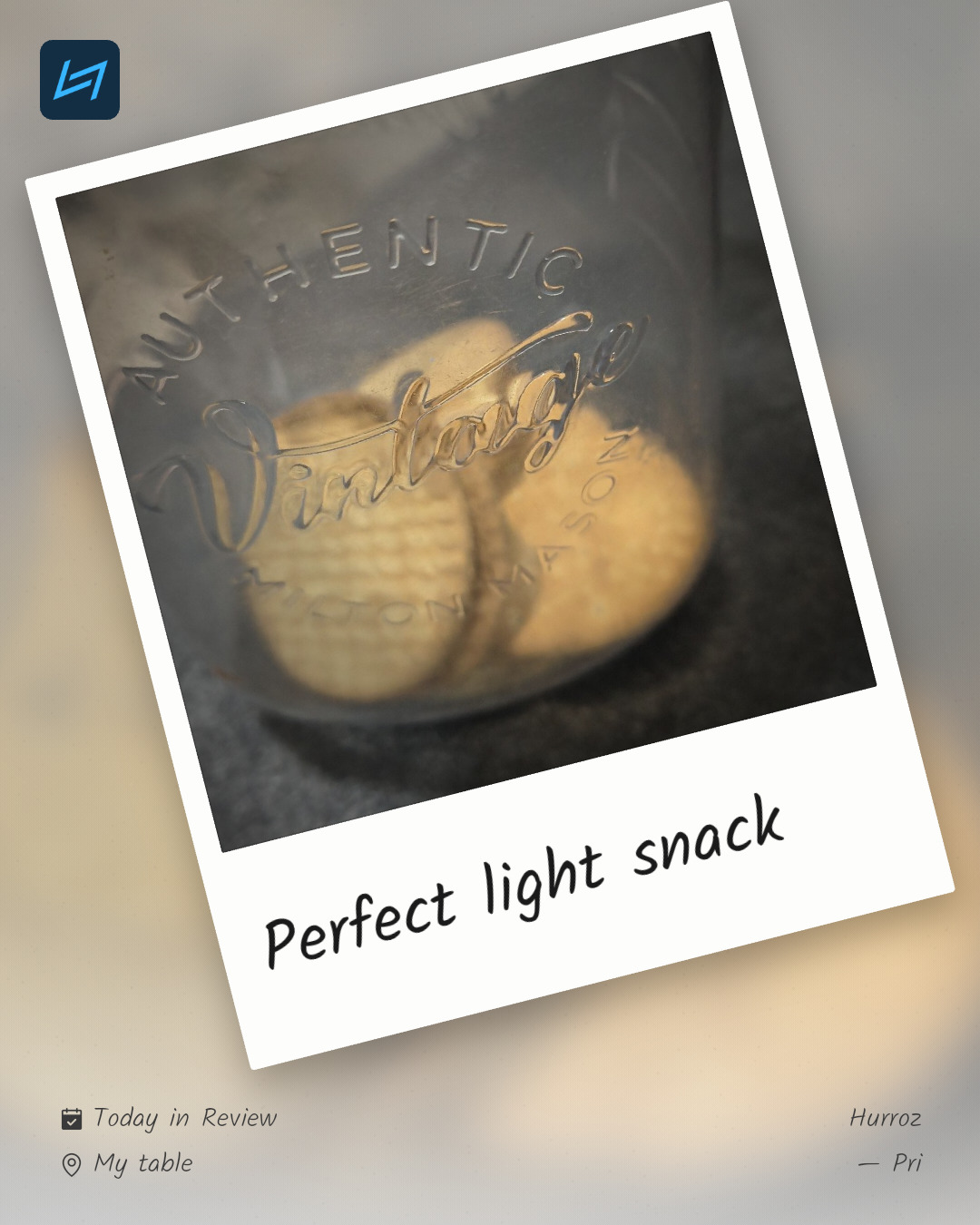 Perfect light snack