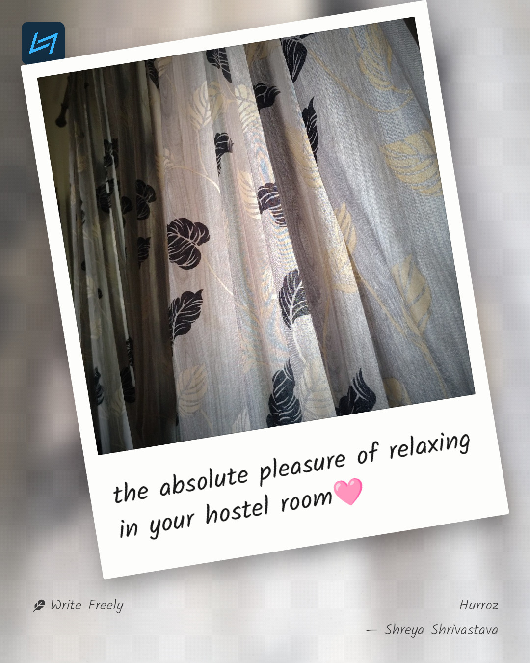 the absolute pleasure of relaxing in your hostel room🩷
