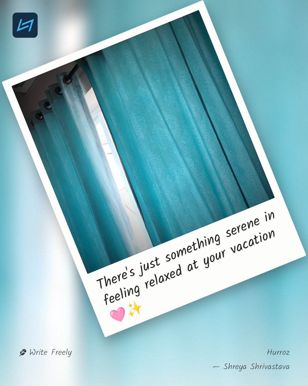 There's just something serene in feeling relaxed at your vacation 🩷✨