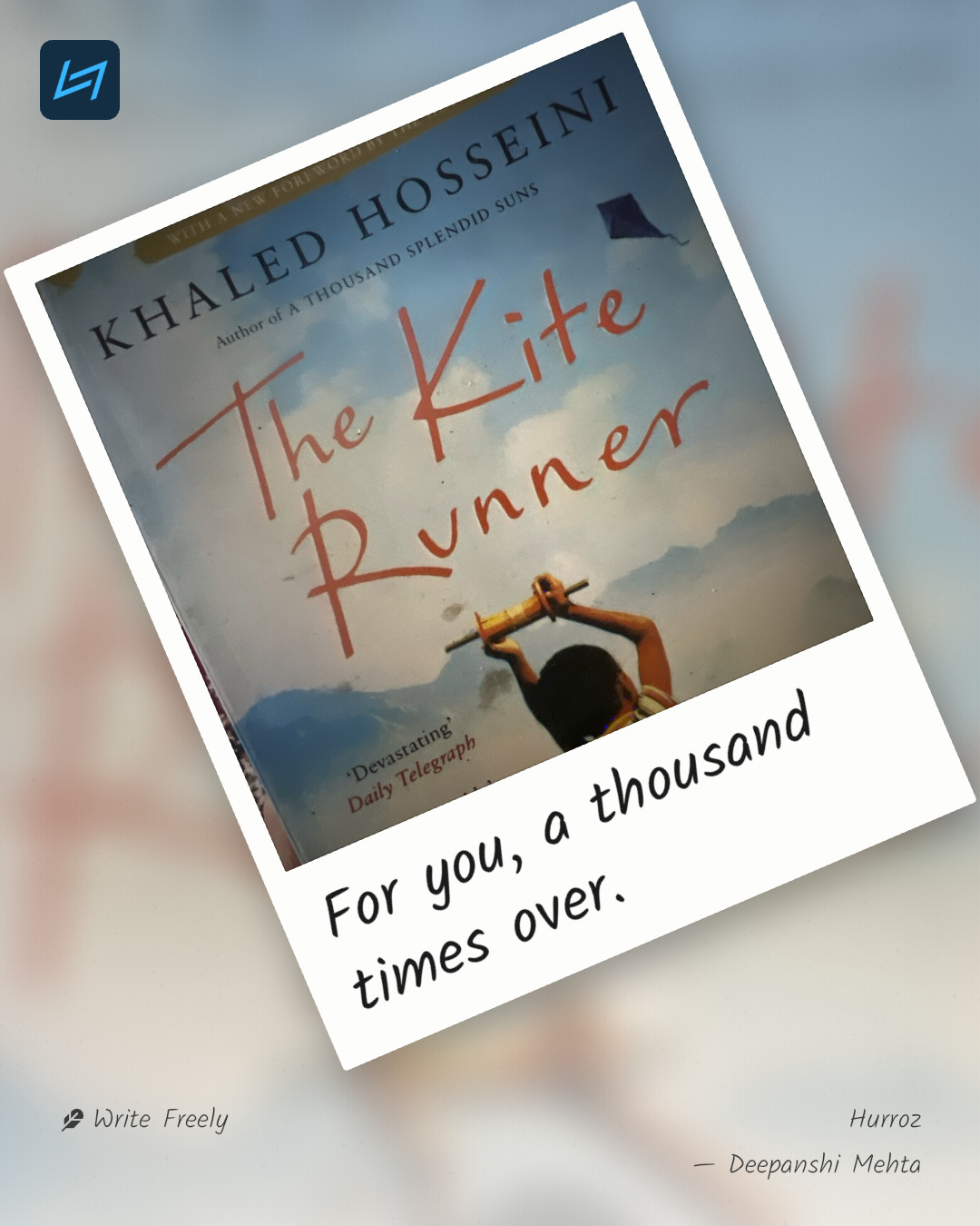 For you, a thousand times over.