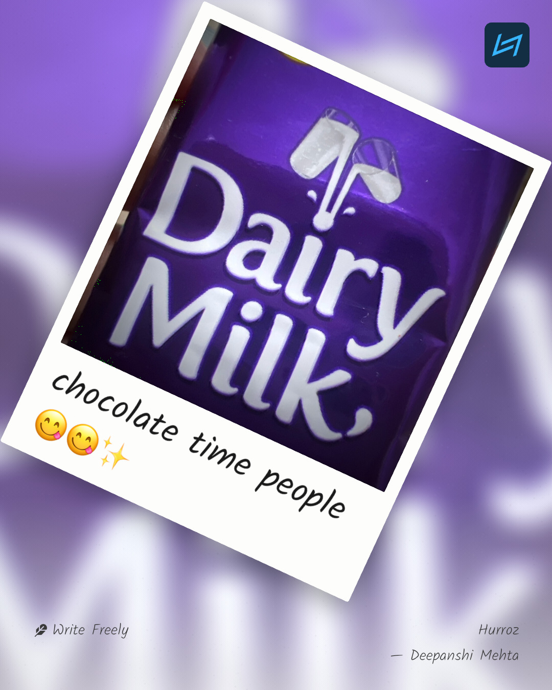 chocolate time people 😋😋✨