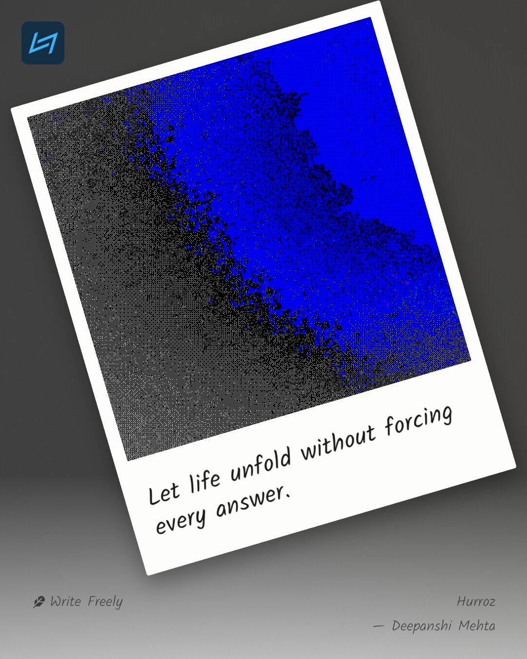 Let life unfold without forcing every answer.