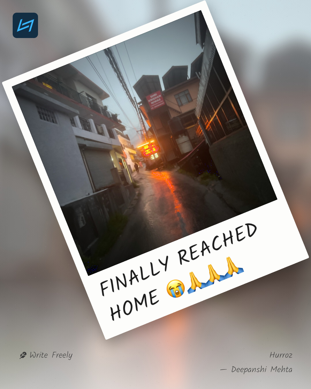 FINALLY REACHED HOME 😭🙏🙏🙏