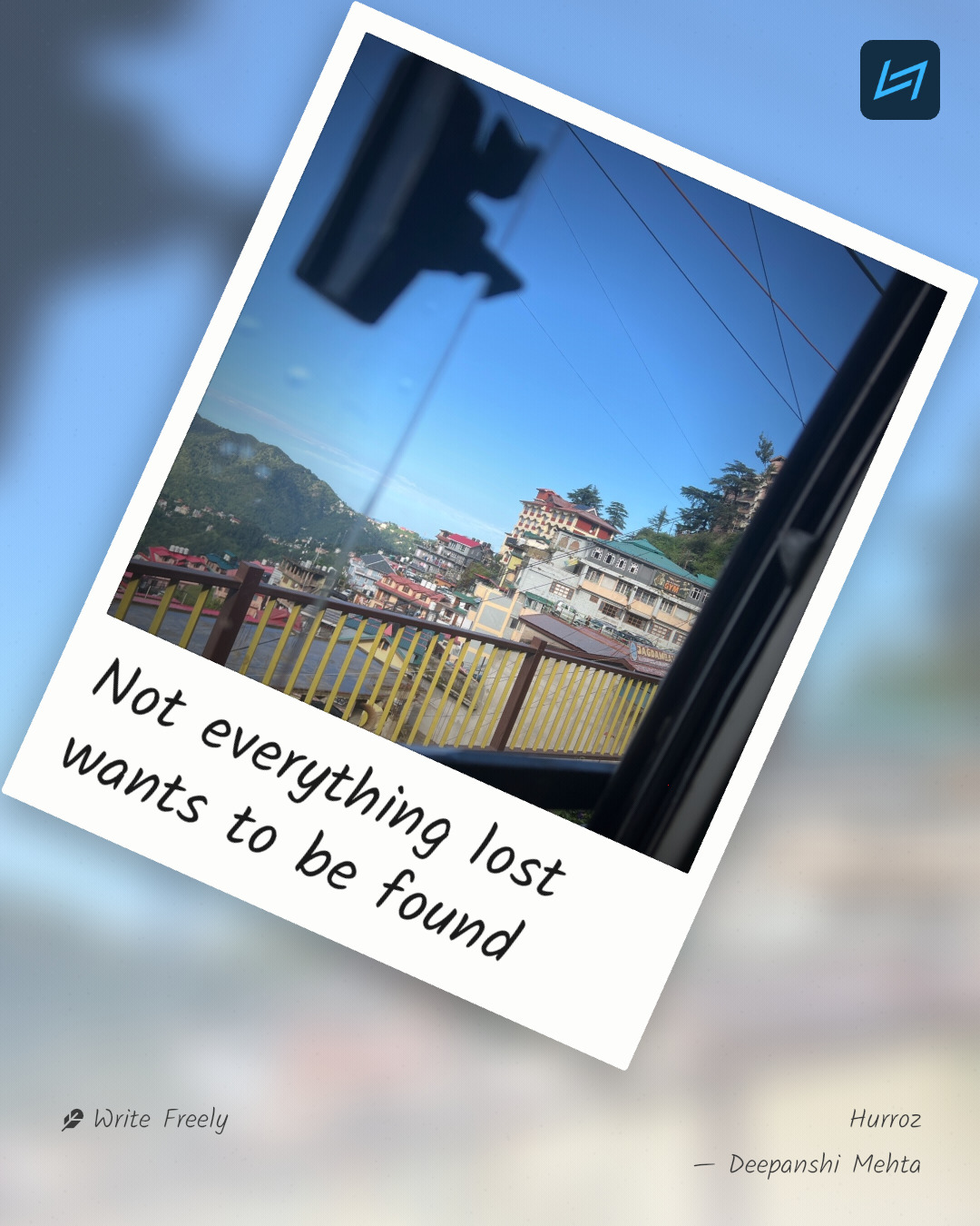 Not everything lost wants to be found