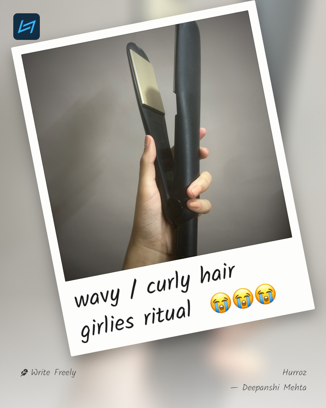 wavy / curly hair girlies ritual 😭😭😭