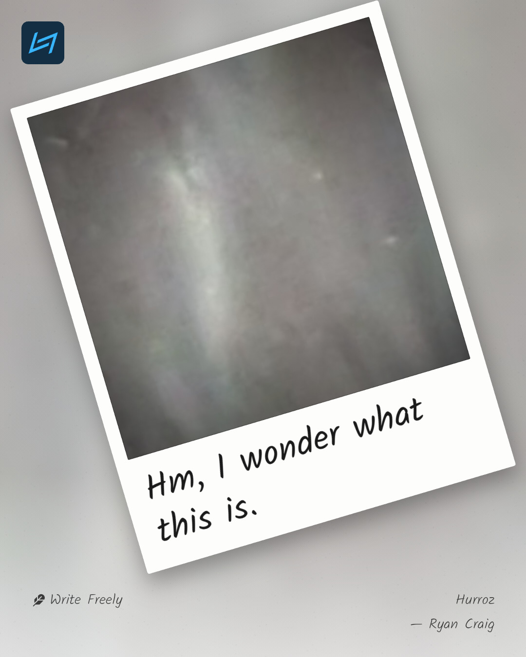 Hm, I wonder what this is.