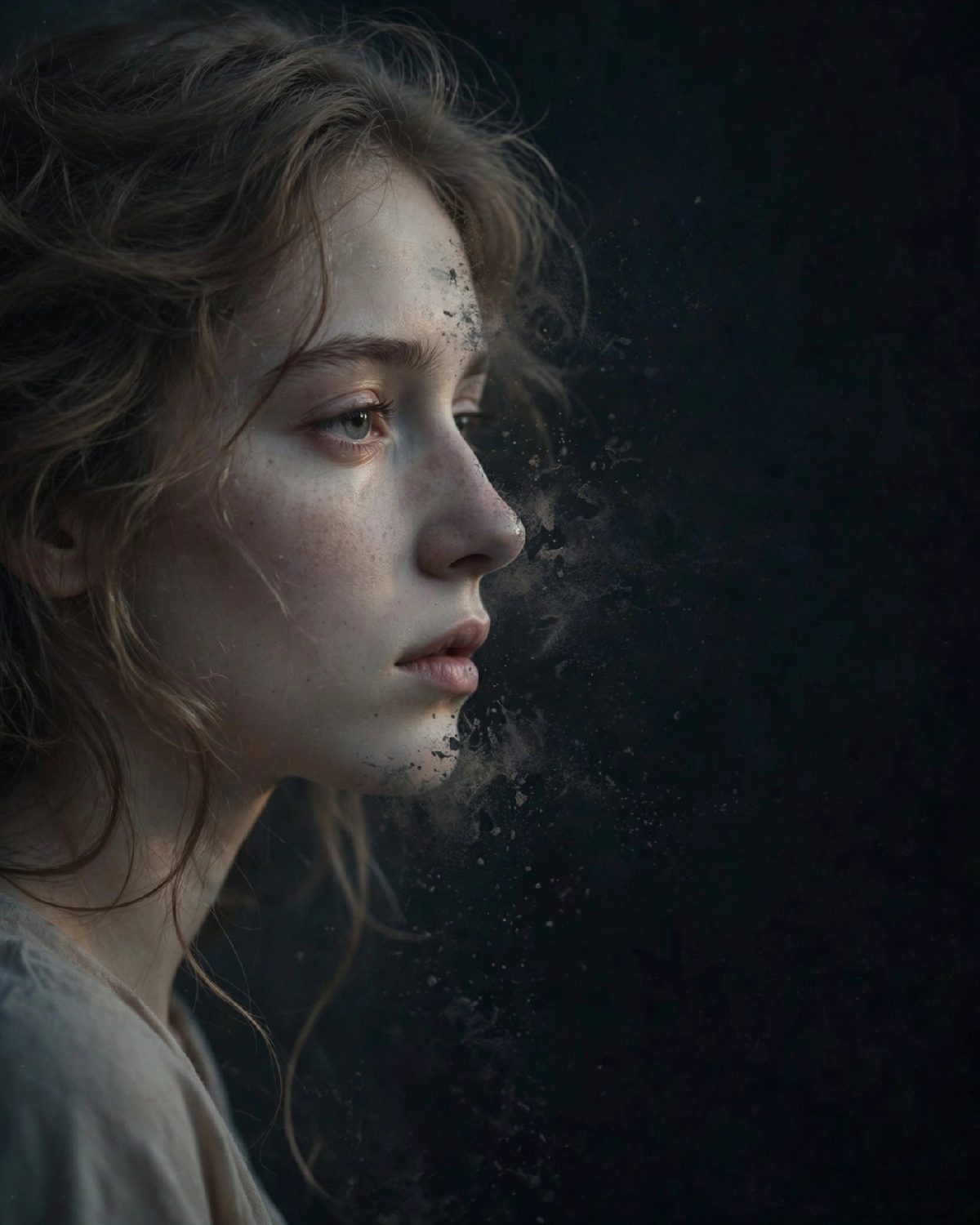 Here everything is about how the person is being faded from our life.once being the best & leaves u