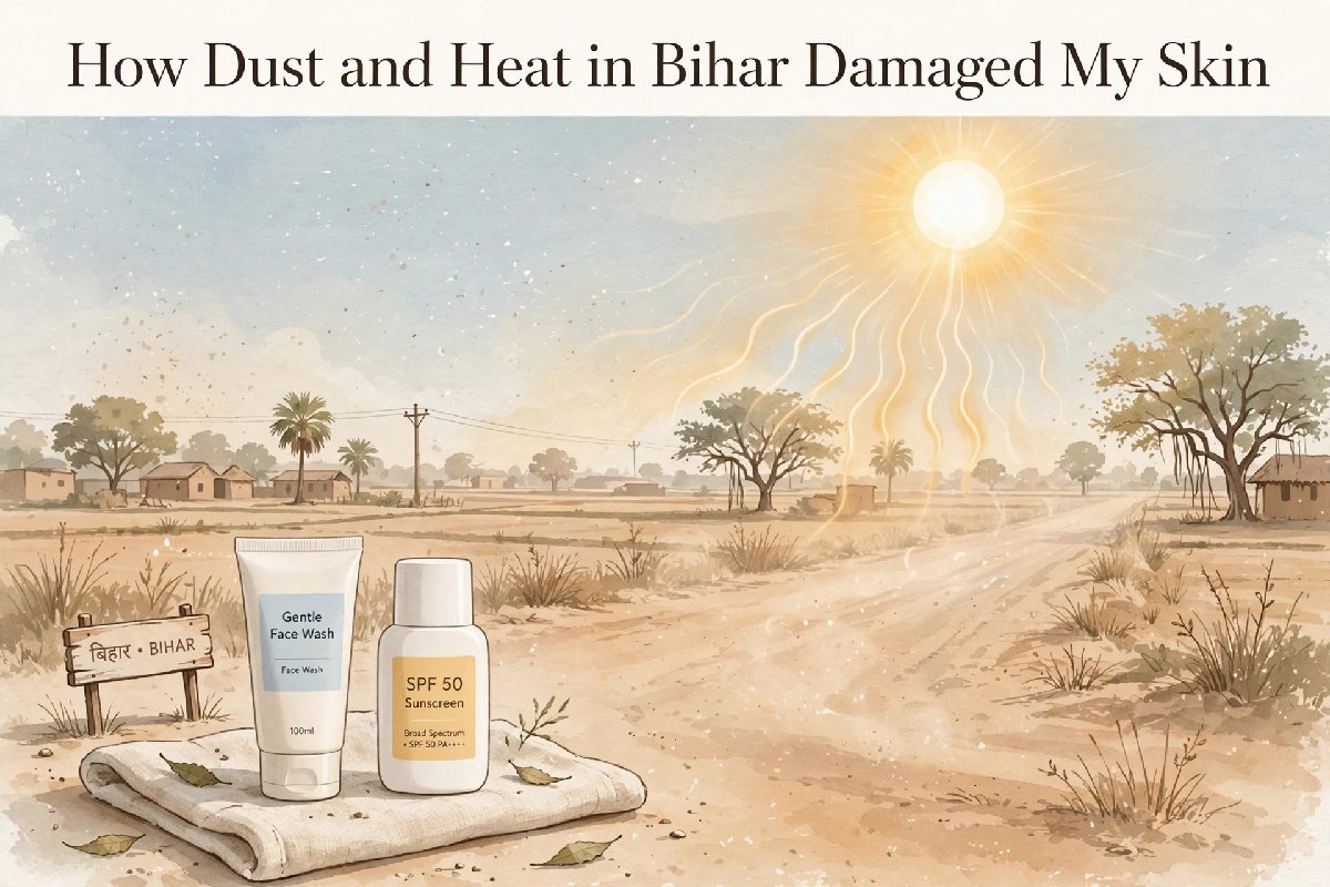 How Dust and Heat in Bihar Damaged My Skin and How I Fixed It in 2 Simple Steps
