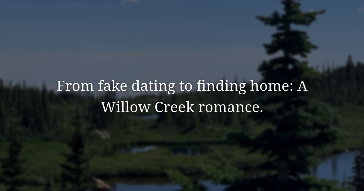 The view from the Willow Creek