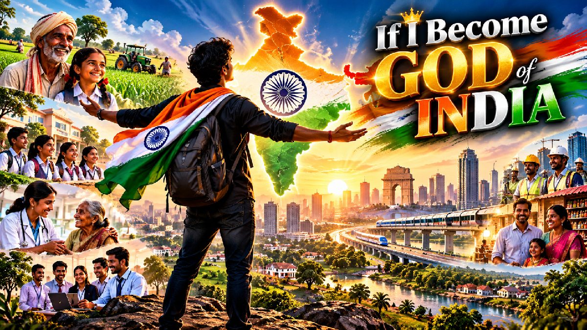 If I Became the God of India