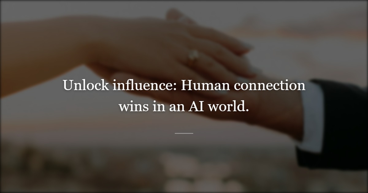 Reimagining Dale Carnegie for the Age of AI