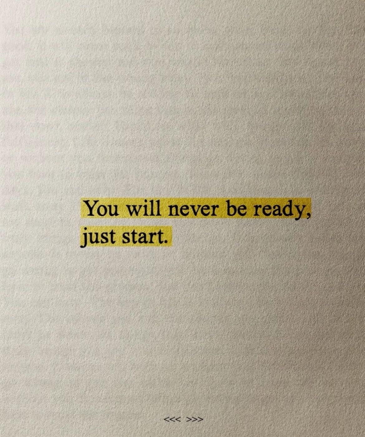 The joy of starting something new