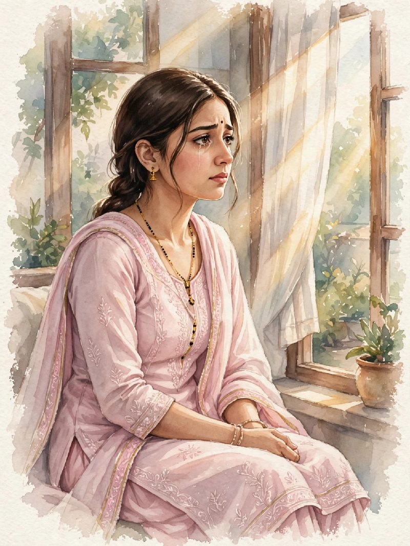 आज मी खूप लो फील  करत आहे 😔