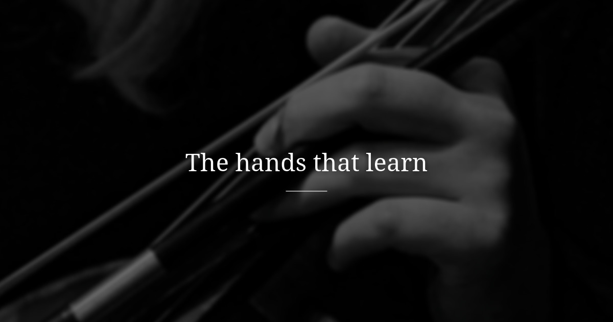 Hands that learn