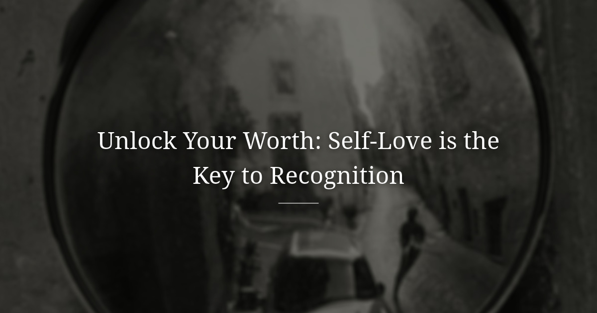 A lesson I learned