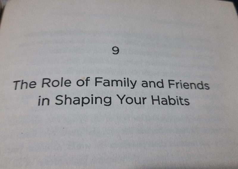 Role of family and friends