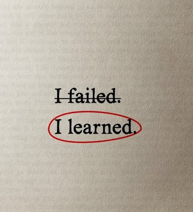 Changing the way we see failure