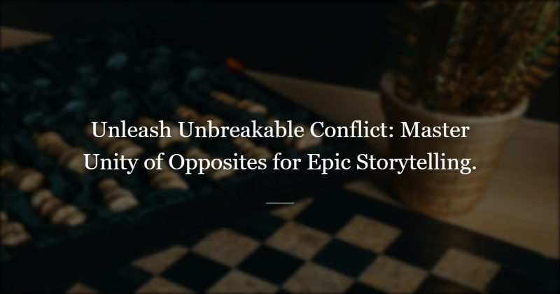 The Power of Unity of Opposites in Storytelling