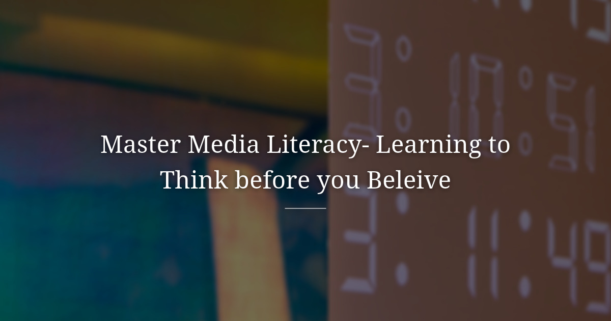 Media Literacy