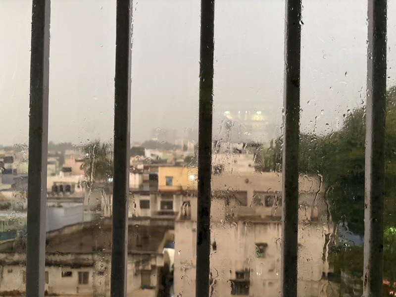 The rain