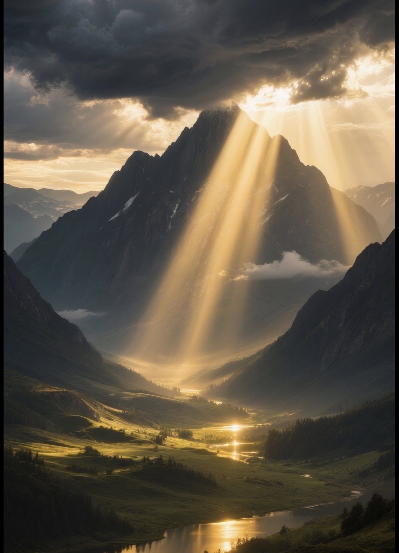 The Light Across the Valley
