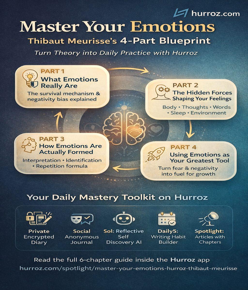 Master Your Emotions with Hurroz: Turn Thibaut Meurisse’s 4-Part Blueprint into Daily Practice