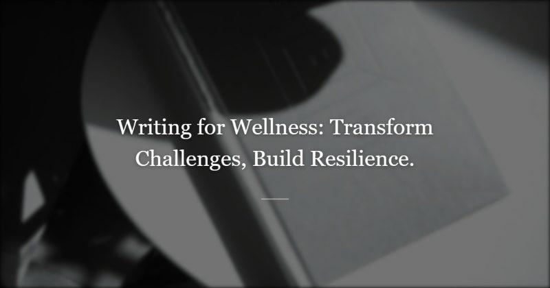 Why I Keep Coming Back to Writing