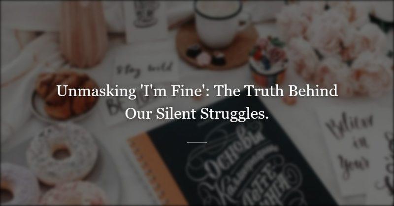 Main Theek Hoon — The Lie We Tell Everyone Including Ourselves