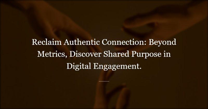 Genuine Interest in a Metric-Driven World