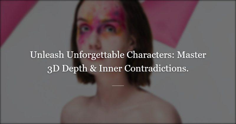 Crafting Three-Dimensional Characters That Live and Breathe